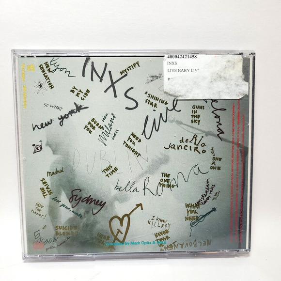 Live Baby Live by INXS CD Music 1980's 1990's Rock - Picture 6 of 6